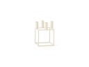 Audo Copenhagen Kubus 4 lysestake Ivory