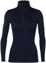 Icebreaker 260 Tech Ls Half Zip Dame Ib/Midnight Navy XL