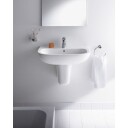 Duravit D-Code servant, 55x43 cm, hvit