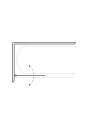 Hafa Igloo Pro Badekarvegg 750x1500 mm, Alu/Klarglass