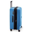 Delsey Belmont Plus L Stor 76 cm Utvidbar Koffert 102 Liter Zinc Blue