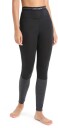 Icebreaker Women's 125 Zoneknit™ Leggings S, Black/Jet Heather/Cb