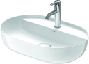 Duravit Luv Toppmontert servant 600x400 mm, 1 bl.hull, u/o.l, Grå m/WG