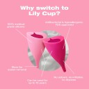 INTIMINA Lily Cup A window Menstrual cup A