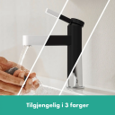 HANSGROHE FINORIS SERVANTARMATUR 110 KROM PUSH-VENTIL