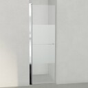 INR Iconic Nordic Rooms Dusjnisje Linc 2 Original Hvit Matt / 87,5cm Timeless Klart Glass