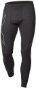 2xu Wind Defence Comp Tights Man Blk/Ssr/Black/Striped Silver R S