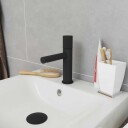 Lavabo Luna Universal Bunnventil Pop-up, Sort Matt