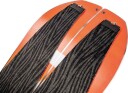 NITRO Splitboard Skins Volta Peak 22/23, feller til Nitro Volta splitboard dame 151cm BLACK