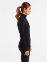 Arc'Teryx Rho Heavyweight Zip Neck Dame Black M