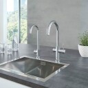 GROHE BLUE HOME MONO KJØKKENARMATUR M/C-TUT OPPSTARTSSETT KROM