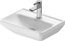 Duravit D-Neo Vegghengt Servant 450x335 mm, 1 bl.hull, u/o.l, Hvit m/WG