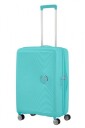 American Tourister Soundbox ekspanderende kabinkoffert 55 cm Poolside Blue