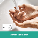 Hansgrohe Vivenis 1-greps Badekarbatt. Sort Matt