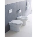 Duravit Starck 2/Darling New Toalettsete Med myktlukkende hengsler, Hvit