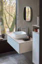 Duravit Zencha Toppmontert Servant 420x420 mm, u/bl.hull, u/o.l, Hvit m/WG