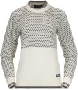 Bergans Of Norway Alvdal Wool Jumper Dame Vanilla White/Solid Dark Grey M