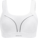 Abecita Women's Dynamic Sport Bra G 75, White/Grey