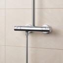 Grohe Vitalio System 250 Cube Dusjsystem 250x250 mm, med termostat, Krom