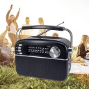 Manta - FM/AW/SW table radio with solar panel