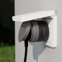 Hombli - Smart Outdoor Socket EU V2, Black