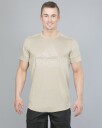 Adidas Mens ID Big Logo Tee Raw Gold M