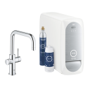 GROHE BLUE HOME KJØKKENARMATUR M/U-TUT, KROM