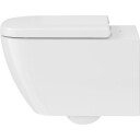 Duravit Happy D.2 Vegghengt toalett 365x540 mm, Rimless, Hvit