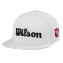 Wilson Tour Flat Brim Hat White