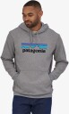 Patagonia P-6 Logo Uprisal Hoody Gravel Heather M