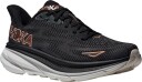 Hoka Clifton 9 41 1/3 Black/Rose Gold Dame