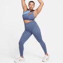 Nike Dri-Fit Go High Waist Tights Dame Diffused Blue/Black M