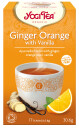 Yogi Tea Ginger Orange W/vanilla Ø - 17 Poser