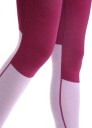 Icebreaker 125 Zoneknitmerino Thermal Leggings Dame Go Berry/Purple Gaze M