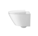 Duravit D-Neo Vegghengt toalett 370x540 mm, Rimless, Hvit