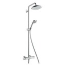 Hansgrohe Croma 220 Showerpipe Ø220 mm, Krom