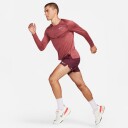 Nike Dri-Fit Adv Techknit Ultra Ls Top Herre Night Maroon/Cedar L