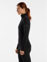 Arc'Teryx Rho Heavyweight Zip Neck Dame Black M