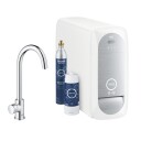 GROHE BLUE HOME MONO KJØKKENARMATUR M/C-TUT OPPSTARTSSETT KROM