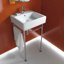 Duravit Vero Møbelservant 500x470 mm, 3 blanderhull