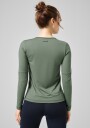 Casall Essential Mesh Detail Long Sleeve Dame Dusty Green 34