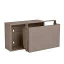 ReCollector - Small Wall storage / Bathroom bin - Fungi Brown