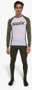 Swix Racex Classic Long Sleeve Herre Bright White/Olive L