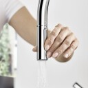 HANSGROHE TALIS M54 KJØKKENARMATUR 210 M/UTTREKK KROM