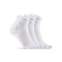 Craft Core Dry Mid Sock 3-pack 40/42 White