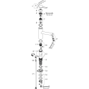 Hansgrohe Zesis M33 Kjøkkenbatteri 1jet, Sort Matt