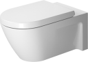 Duravit Starck 2 Vegghengt toalett 375x620 mm, Wondergliss