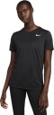 Nike Dri-Fit T-Shirt Dame Black/White L