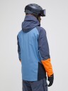 Peak Performance Vislight GORE-TEX C-Knit 3L Shell Jacket Herre Ombre Blue/Shallow/Orange Dune L