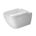 Duravit Happy D.2 Vegghengt toalett 365x540 mm, Rimless, Hvit